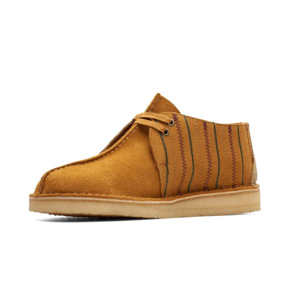 Clarks Desert Trek Dark Ochre Suede